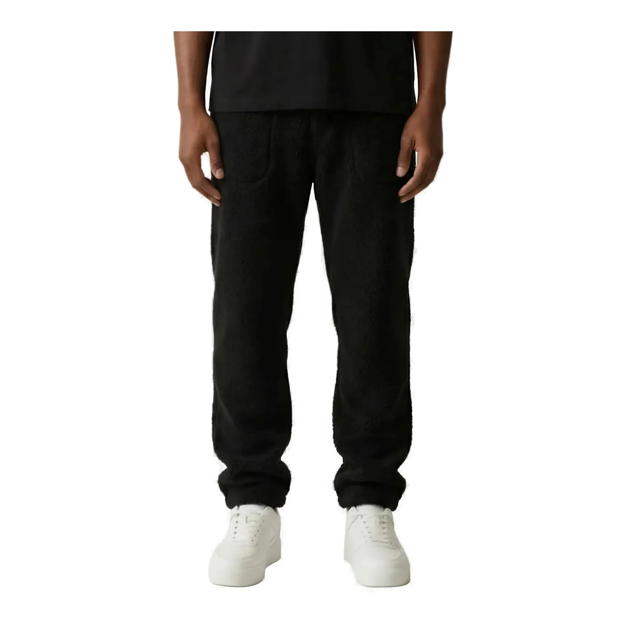 Silnt Chptrs Sherpa Sweatpants - Plush Black