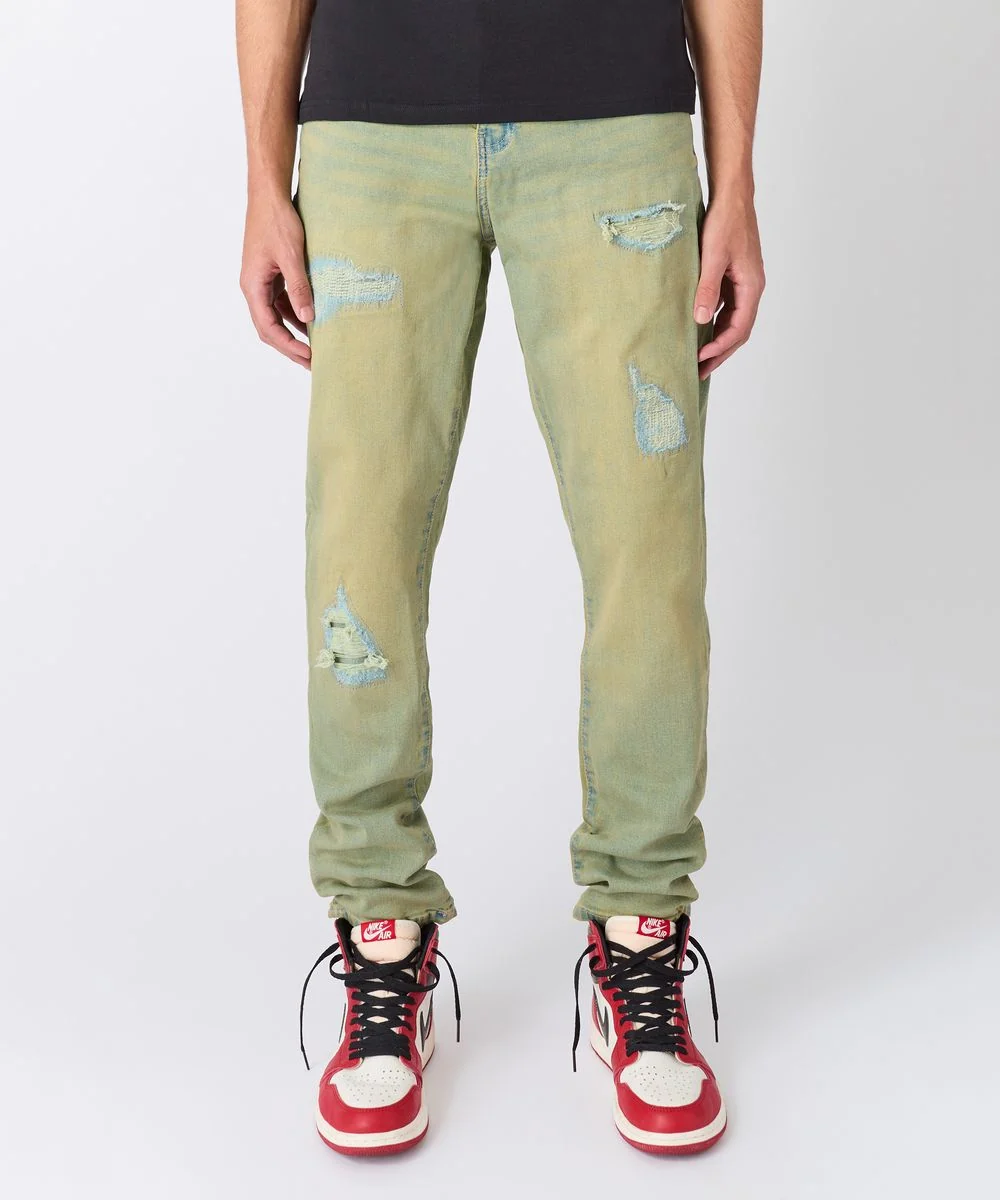 Reason Brand Ripped Jeans - Light Wash - Image 10