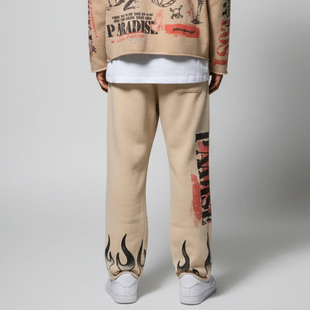 Paradise Lost Scars Of Success Sweatpants Khaki - Image 3