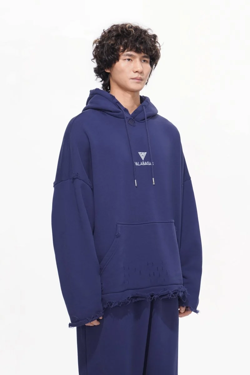 Valabasas Platinum Hoodie Blue - Image 6