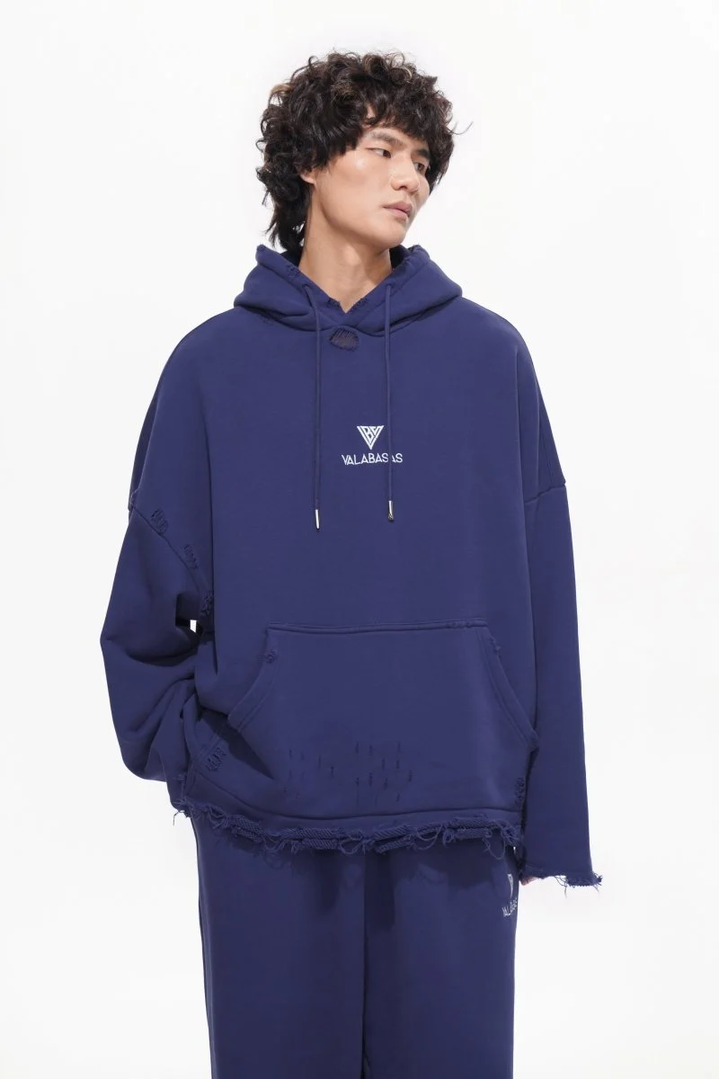 Valabasas Platinum Hoodie Blue - Image 7