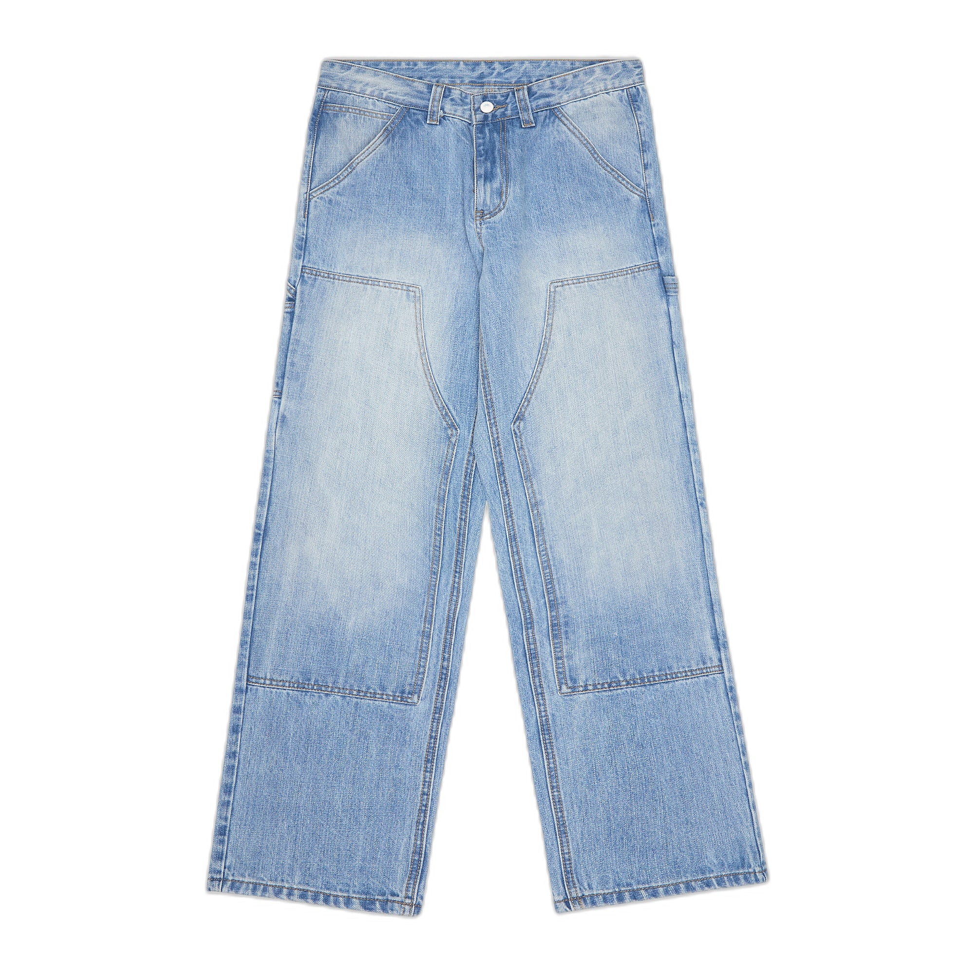 Silnt Chptrs Rancher Jeans Light Blue Wash