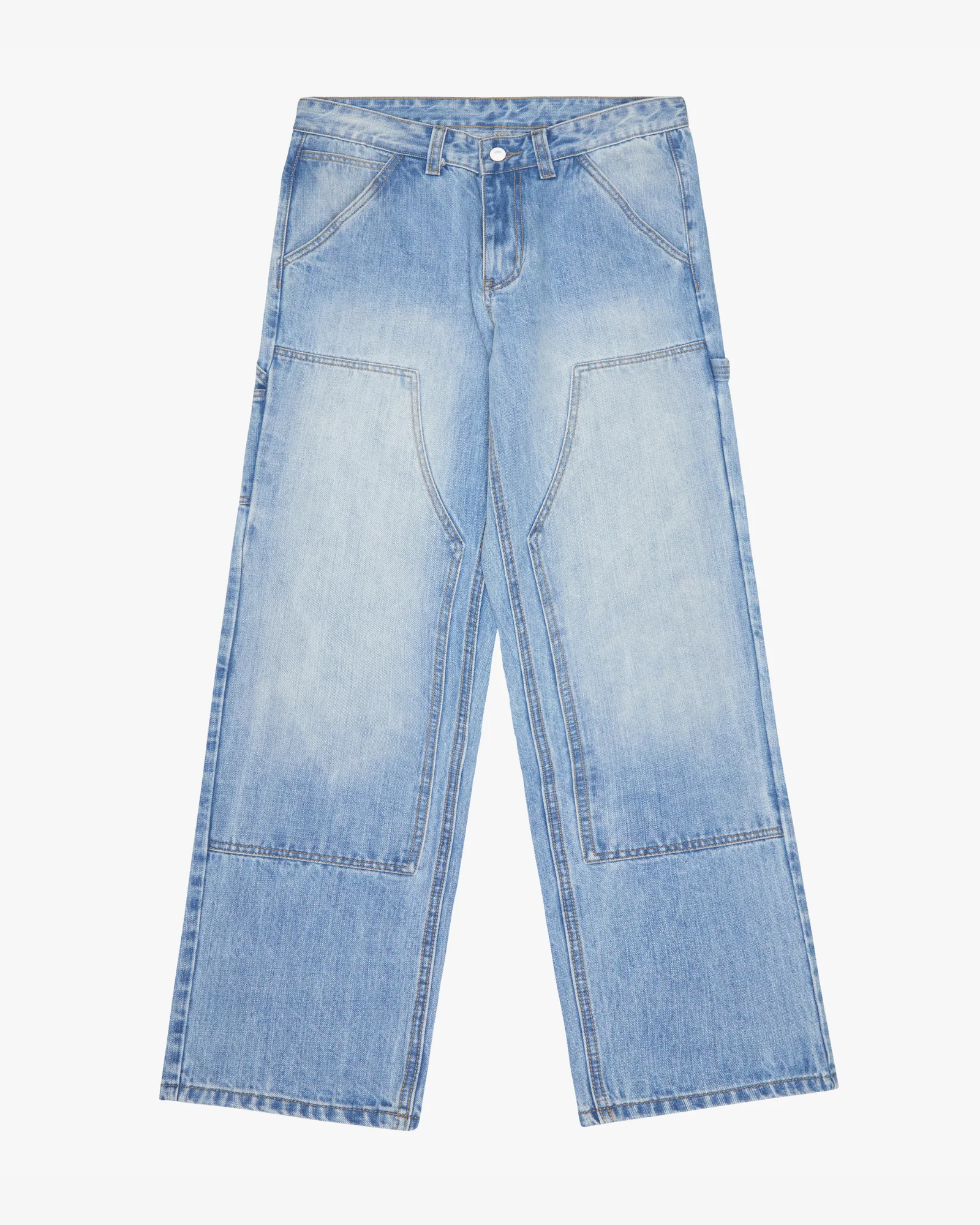Silnt Chptrs Rancher Jeans Light Blue Wash - Image 2