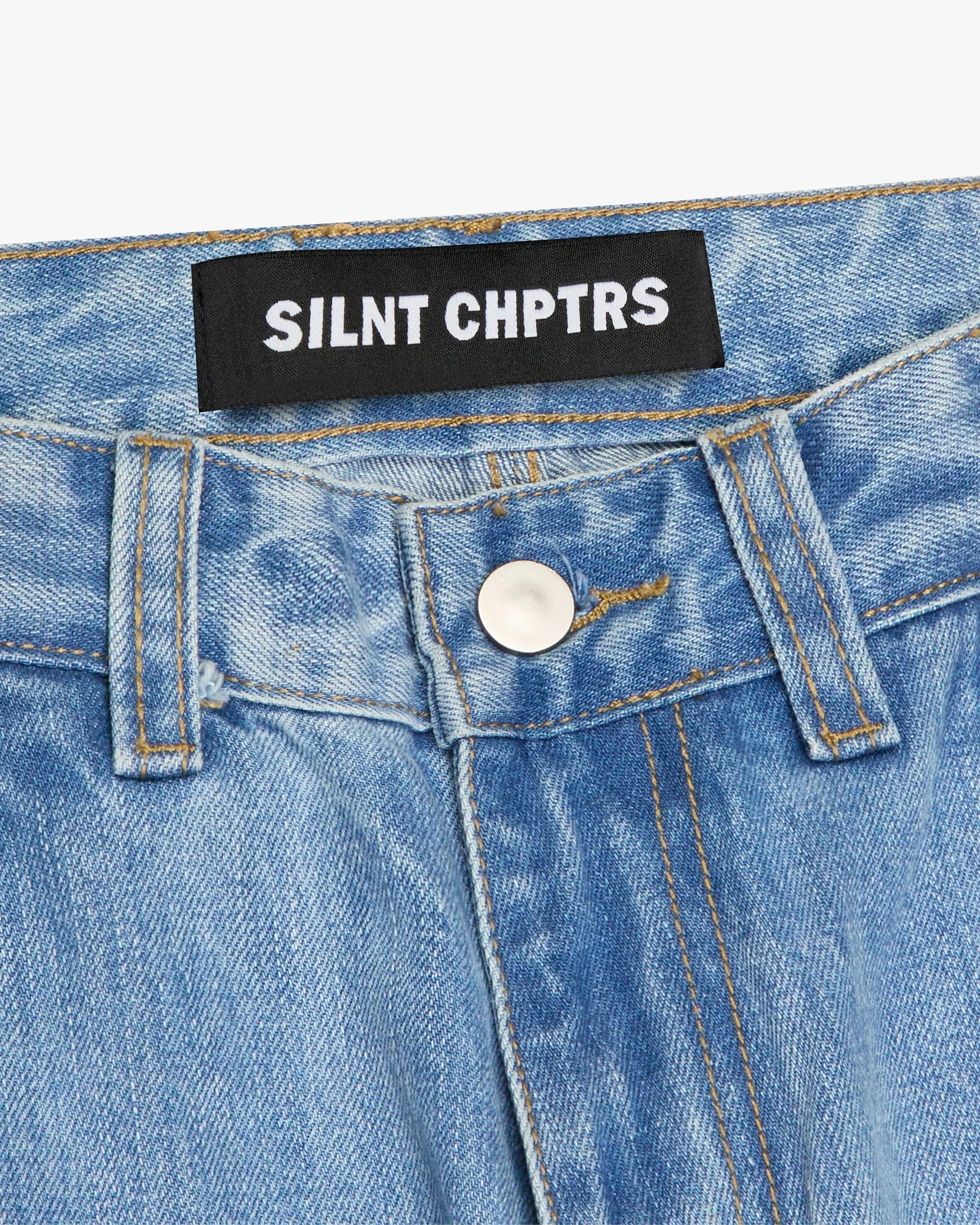 Silnt Chptrs Rancher Jeans Light Blue Wash - Image 5