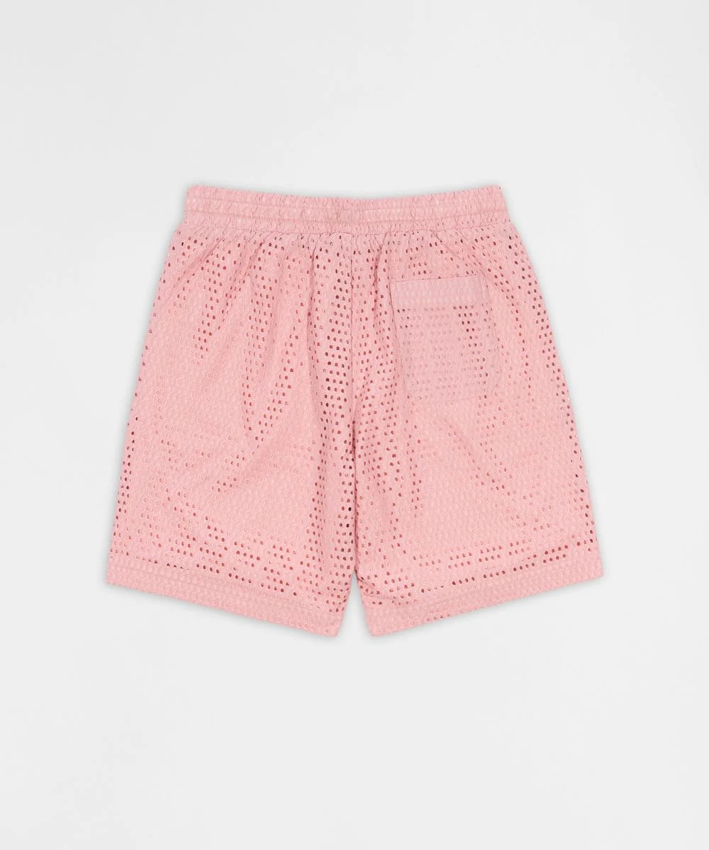 Reason Brand Micro Shorts - Textured Pink - Image 3