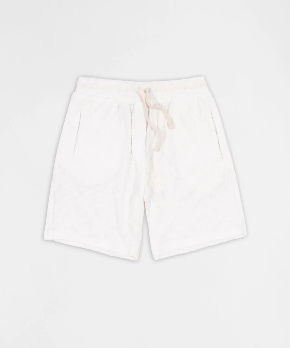 Reason Brand Textured Shorts - Elastic Waistband - Image 4