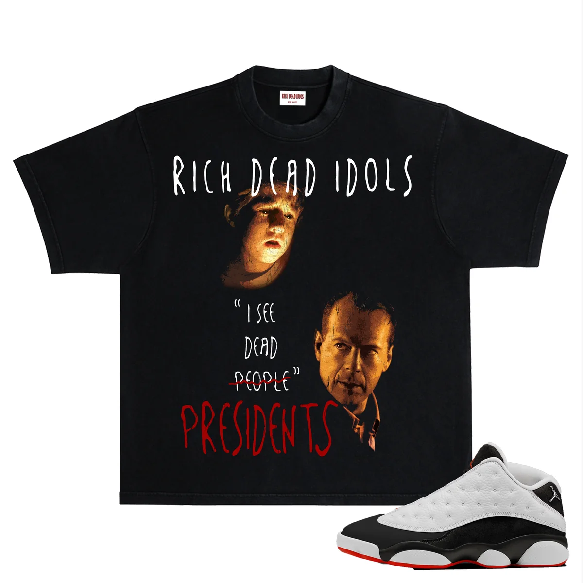 Rich Dead Idols Sixth Sense Tee - Graphic