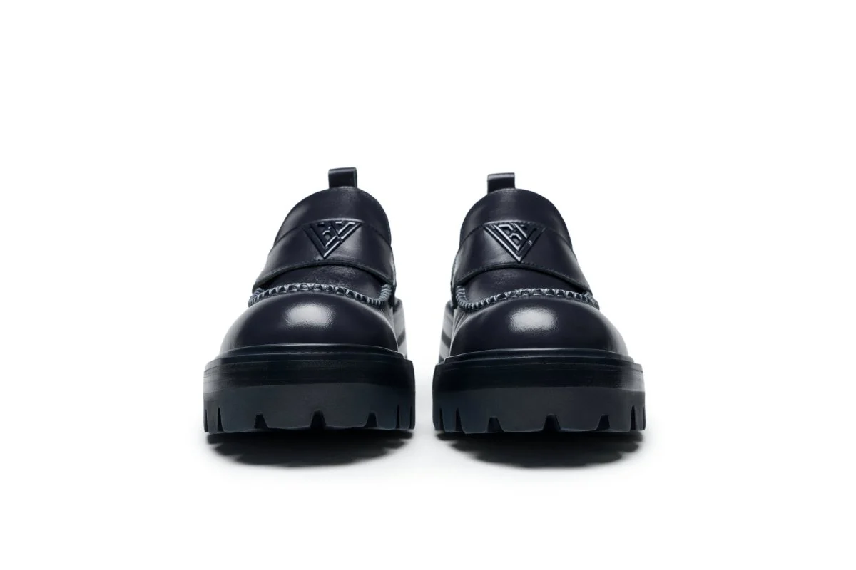 Valabasas Reigi Loafer Men's Shoes Navy - Image 6