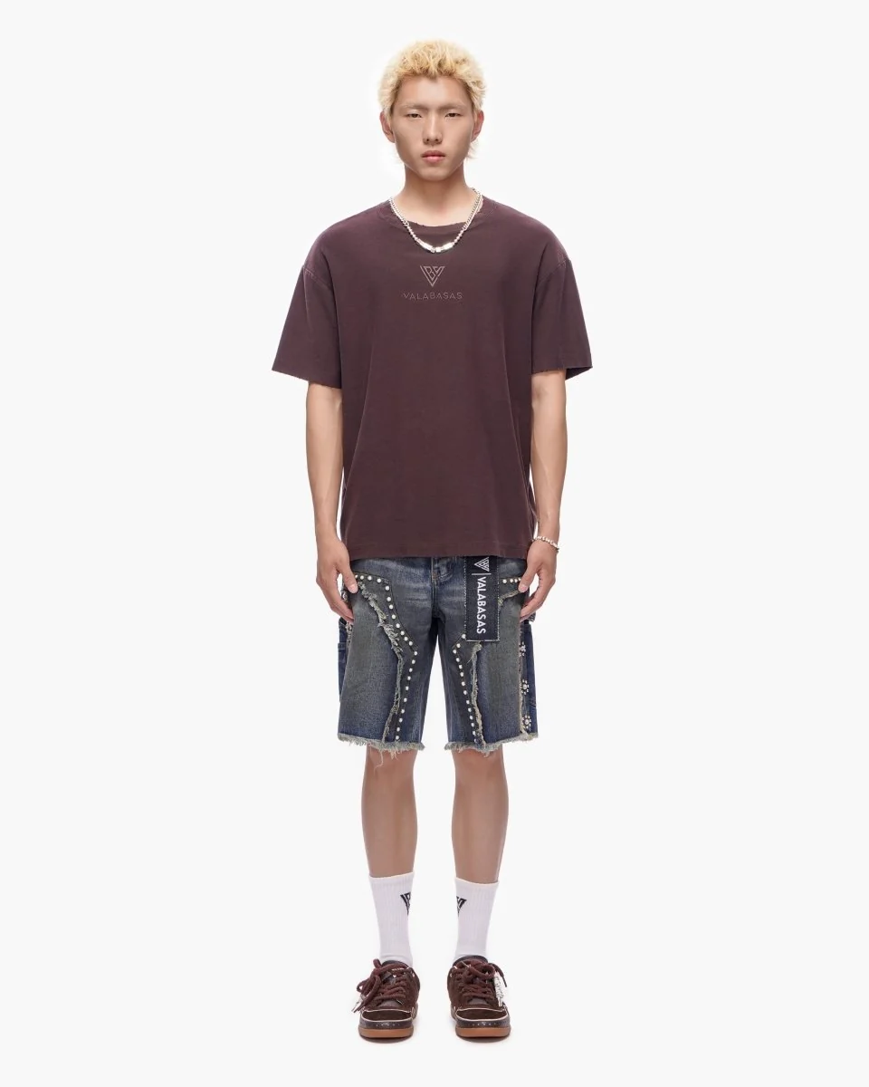 Resident Denim Shorts Dirty Blue - Image 8