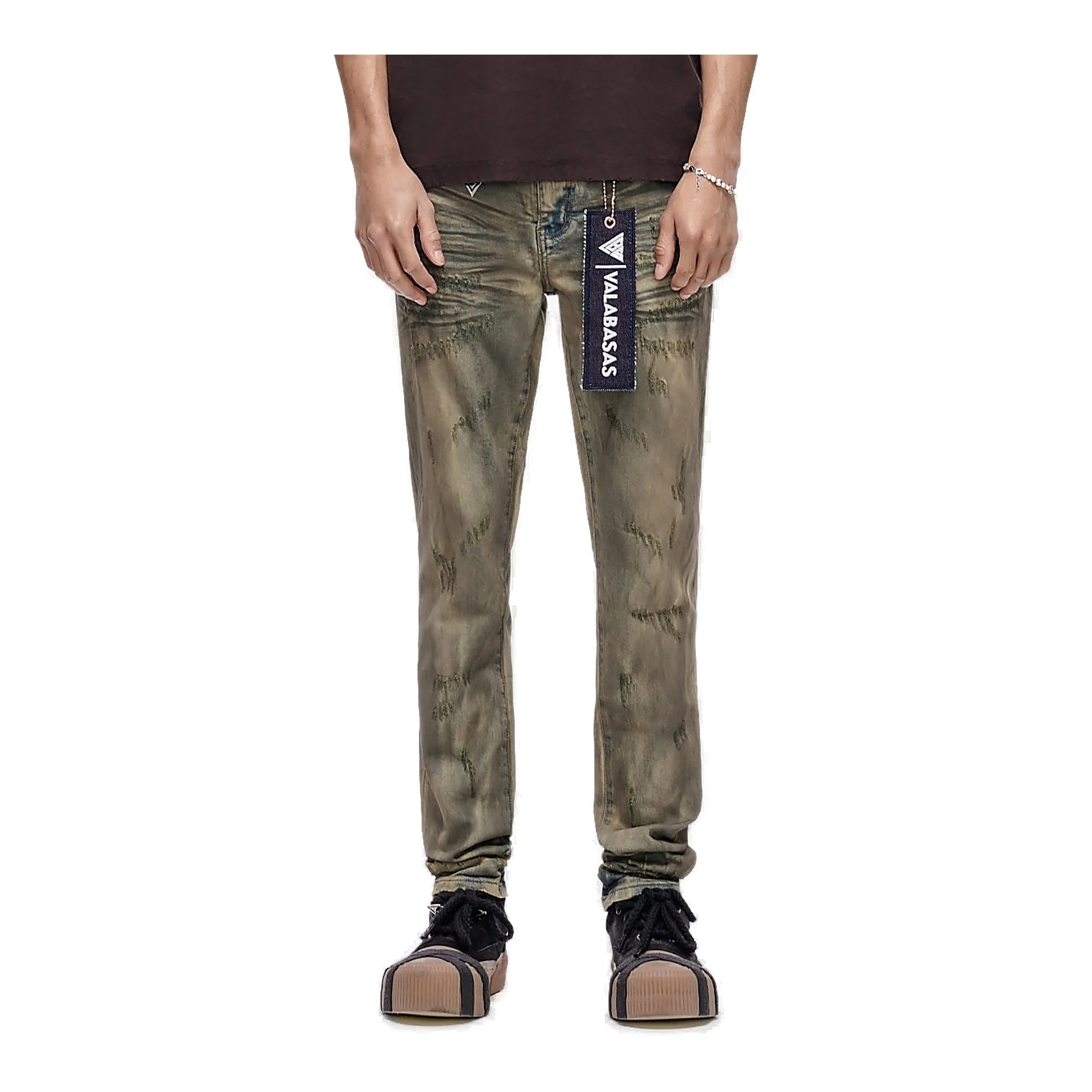 Valabasas Vintage Skinny Jeans - Distressed