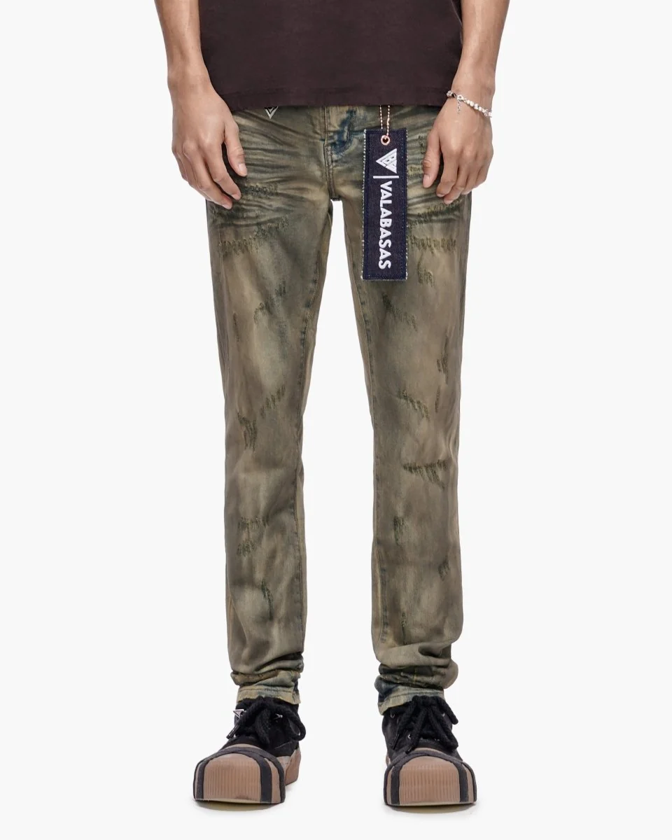 Valabasas Vintage Skinny Jeans - Distressed - Image 2