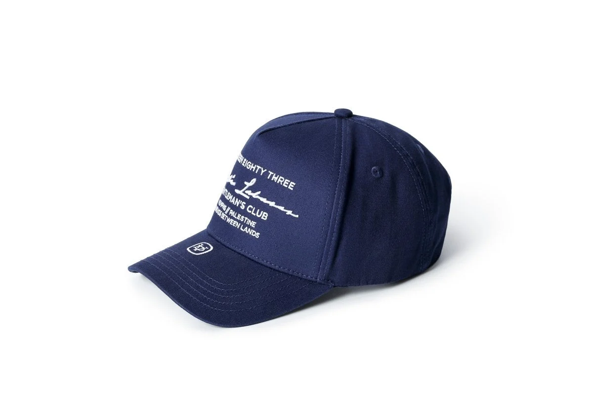Vala De Labasas Rinato Trucker Hat Navy - Image 5