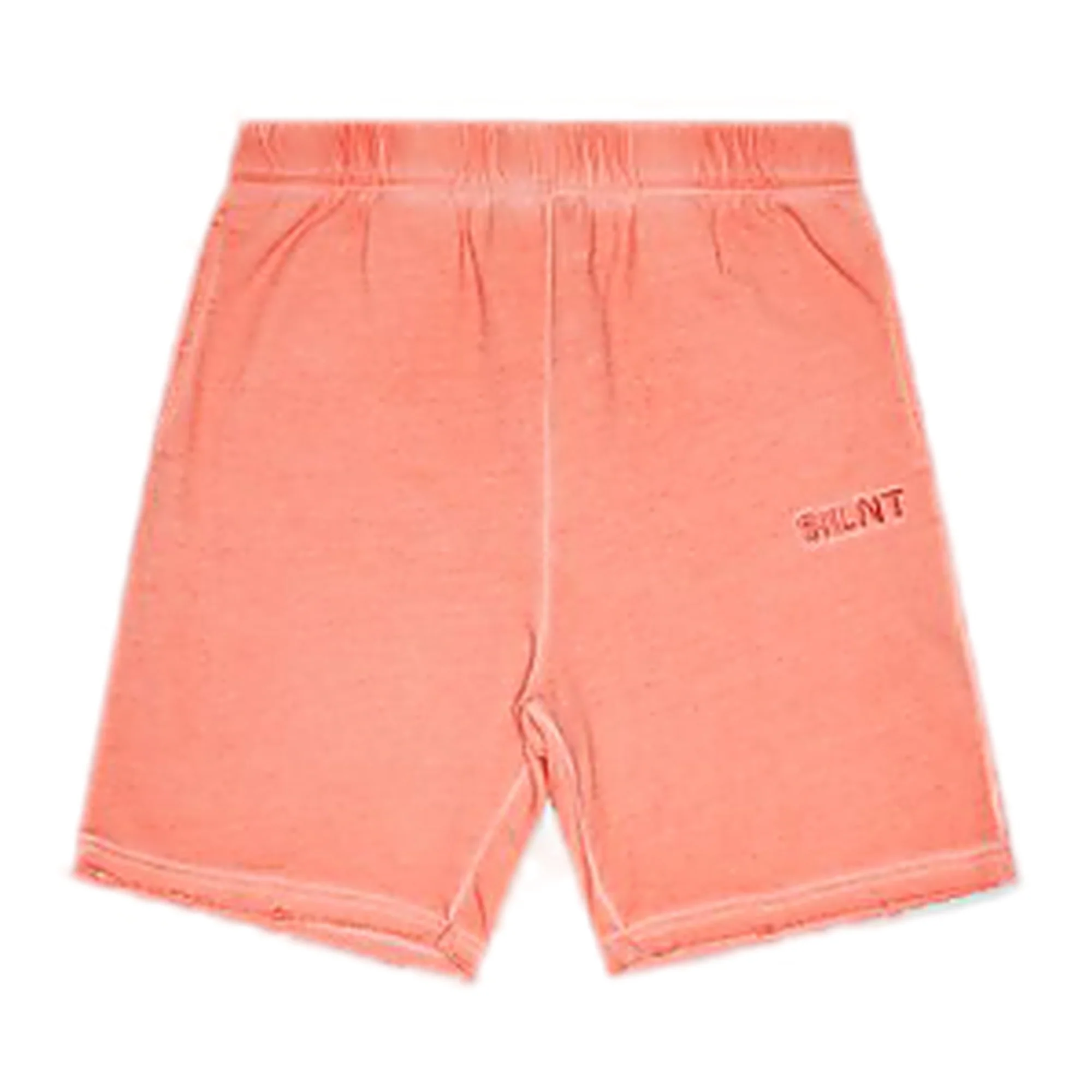 Silnt Chptrs Logo Shorts - Raw Hem Navy