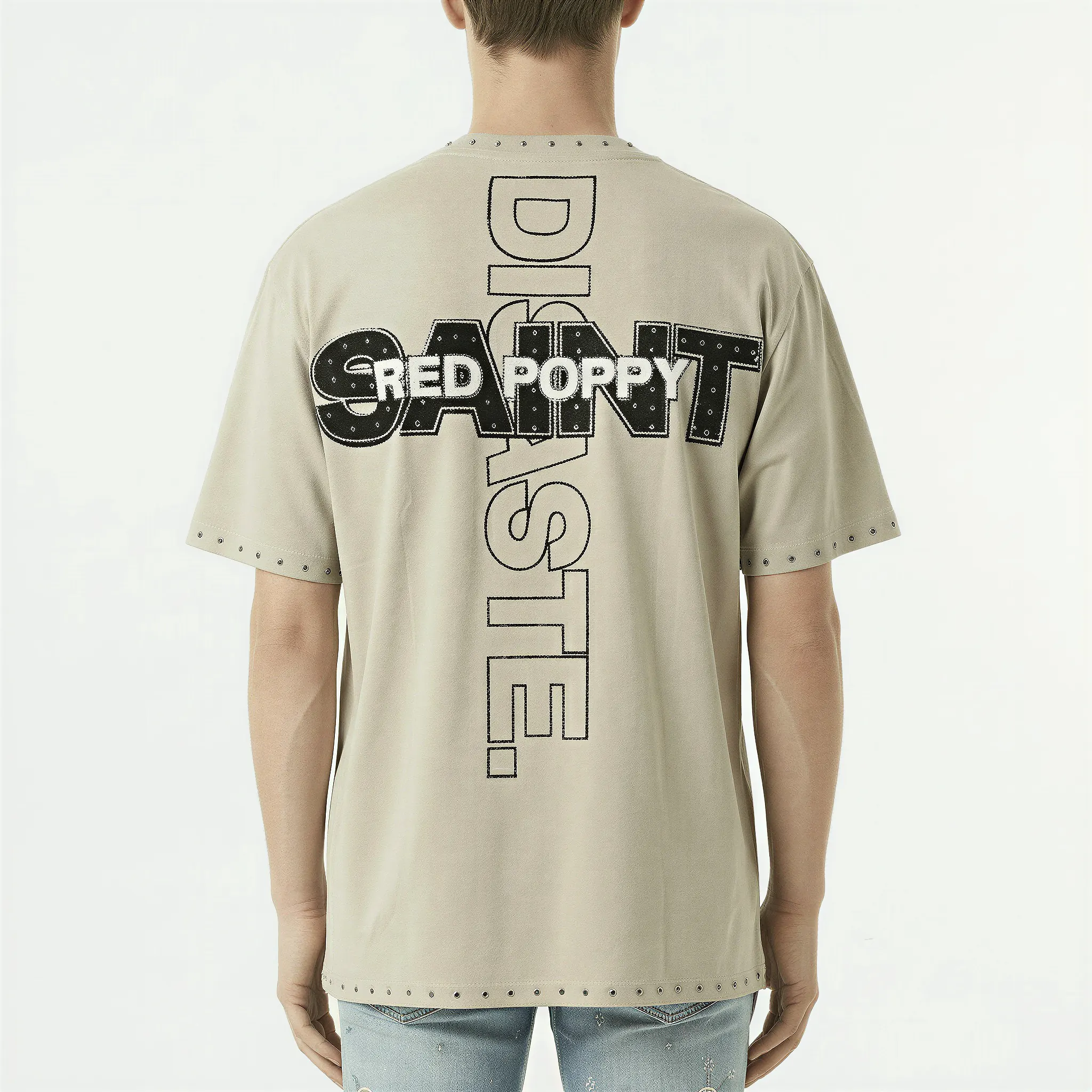 Red Poppy Saint Tee - Graphic - Image 2