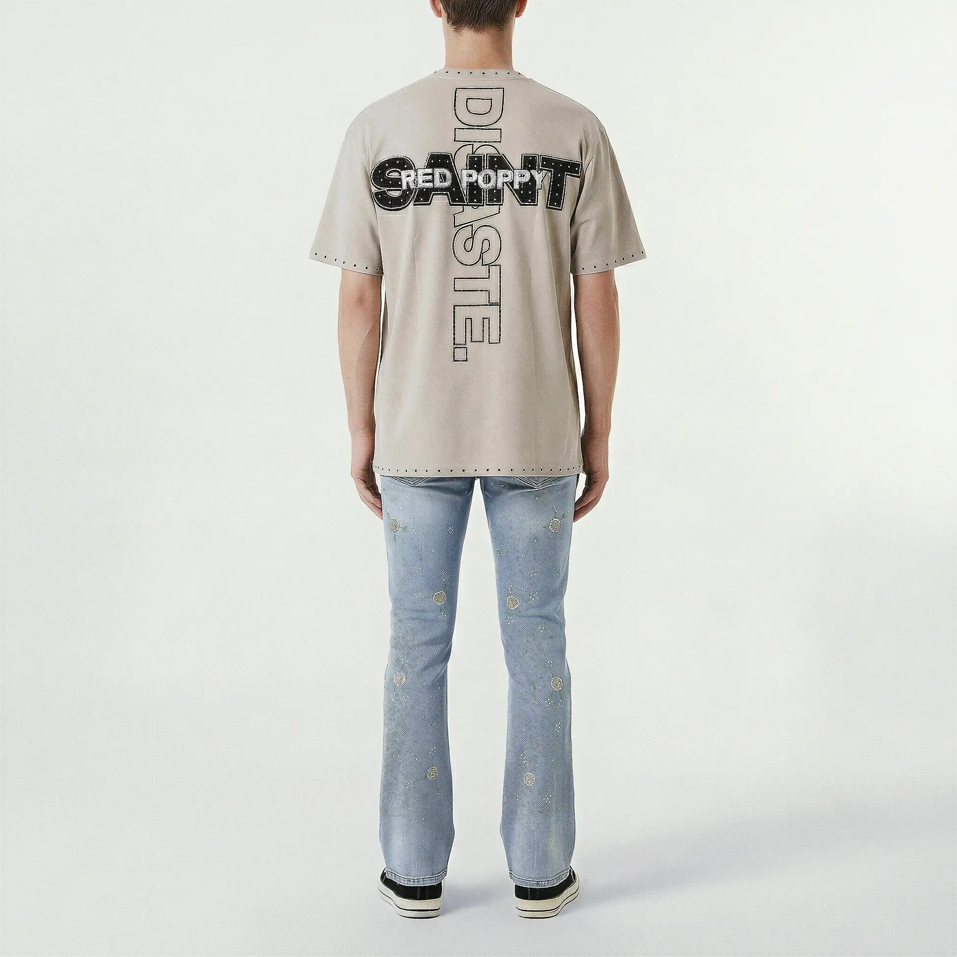 Red Poppy Saint Tee - Graphic - Image 5