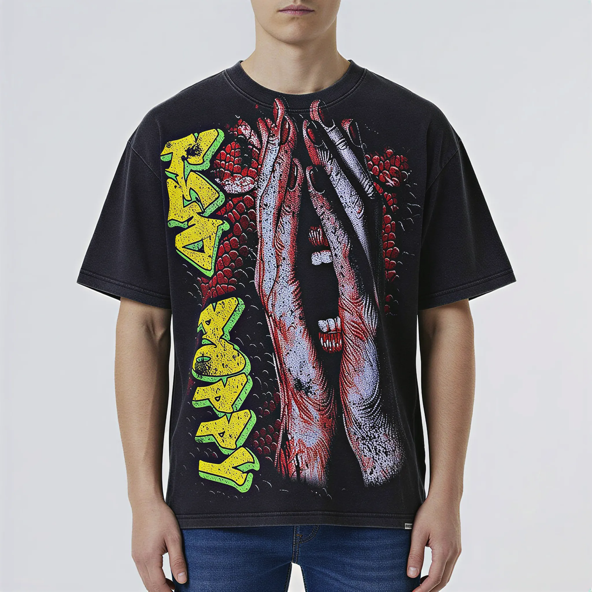 Red Poppy Hands T-Shirt - Graphic