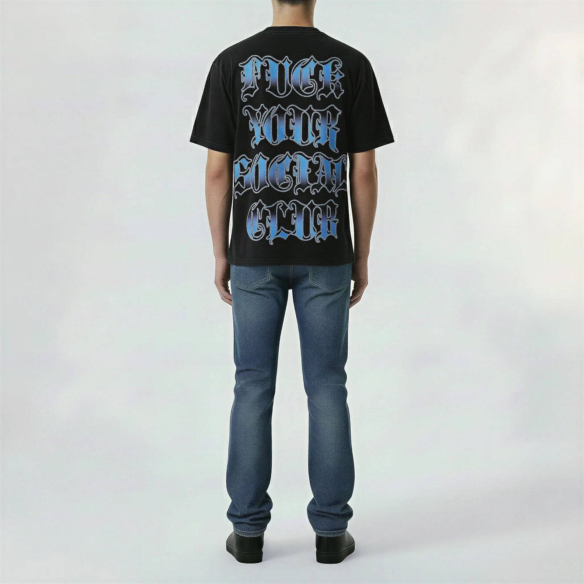 Red Poppy Panther T-Shirt - Graphic - Image 4