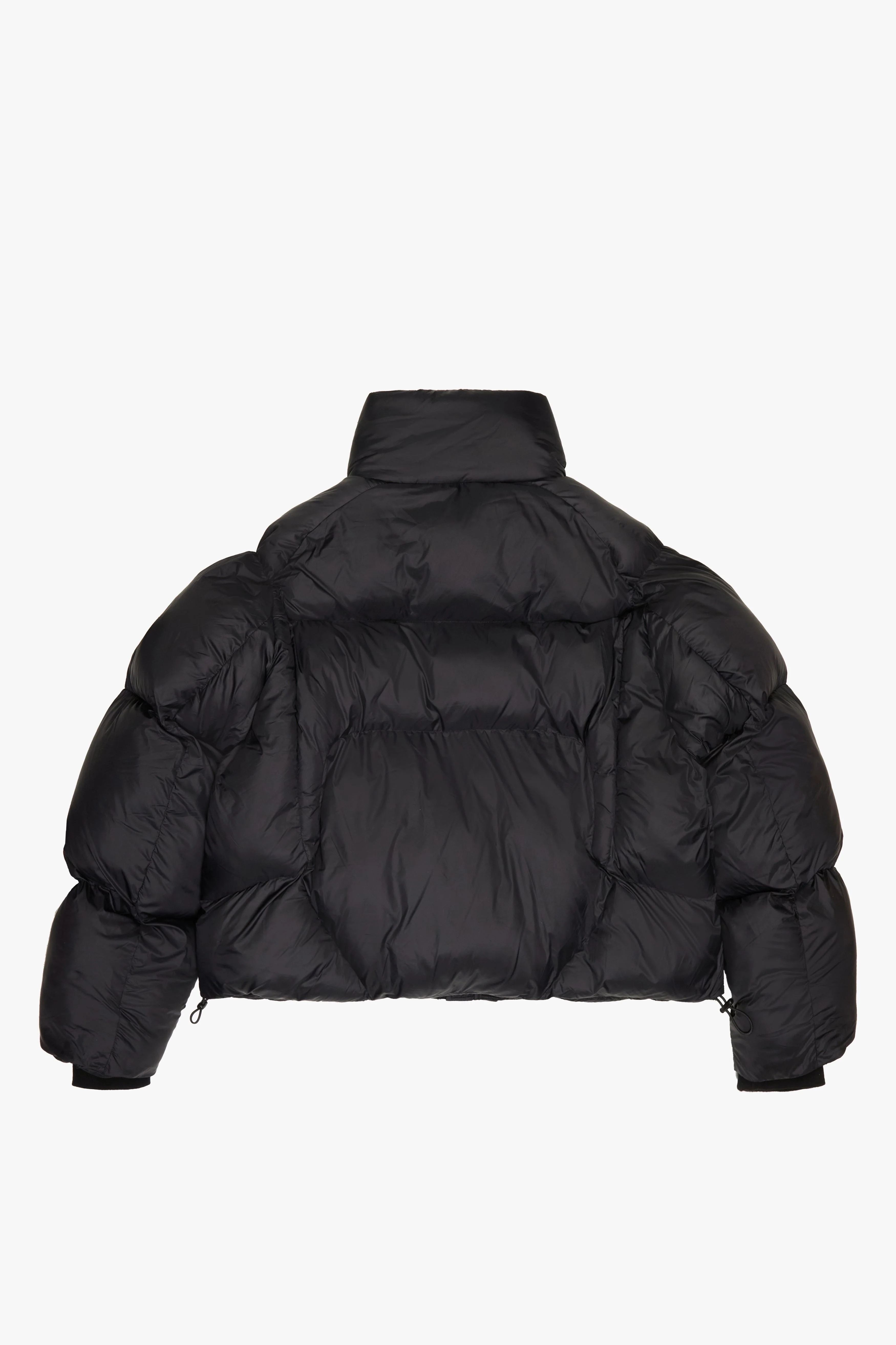 Silnt Chptrs Runner Puffer Jacket - Cropped Black - Image 5