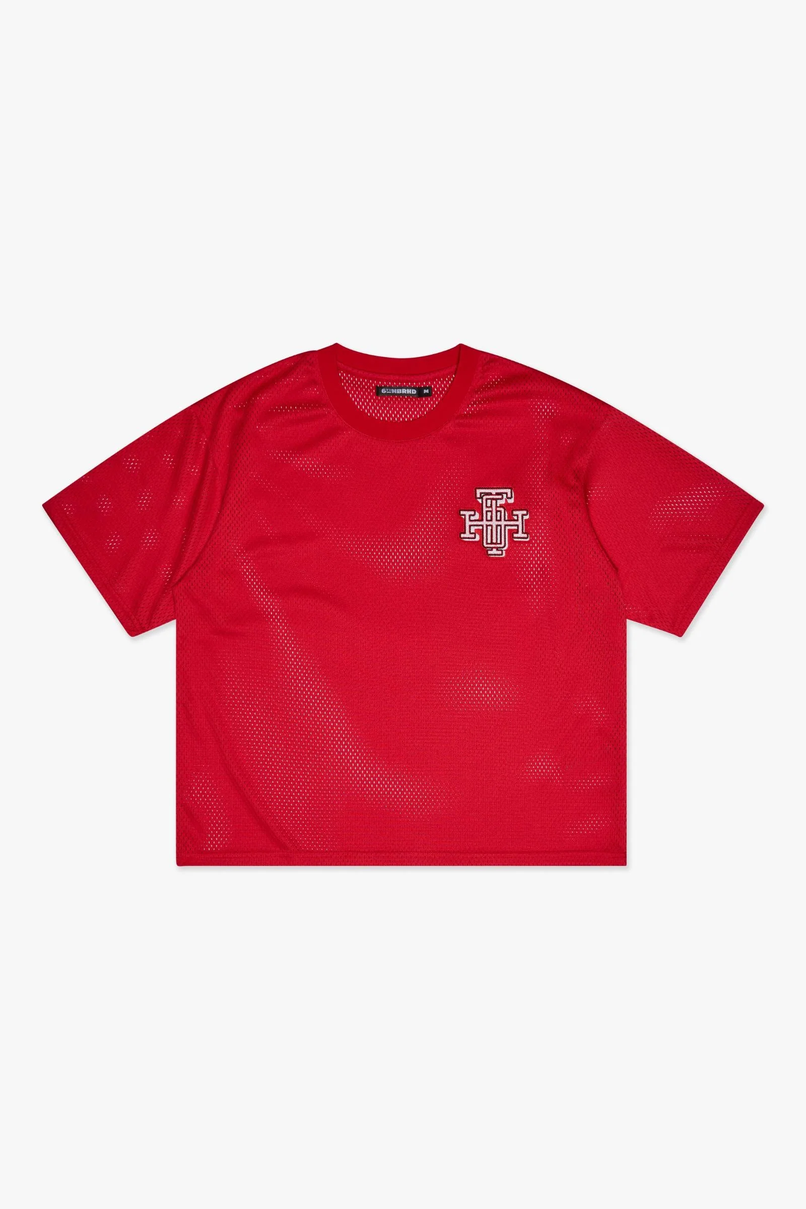 6Th Nbrhd Scrimmage Men's T-Shirt Red - Image 2