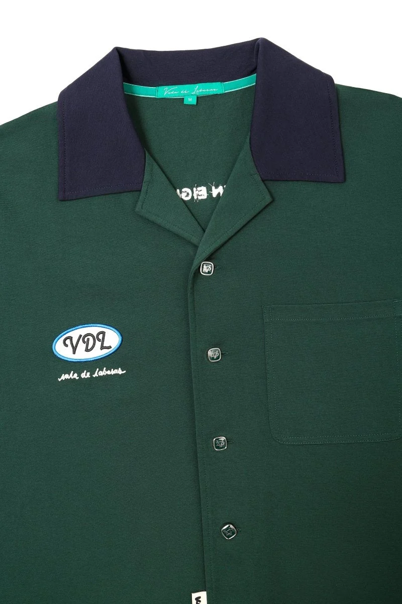 Vala De Labasas Scuro Button Down Jacket Green - Image 13