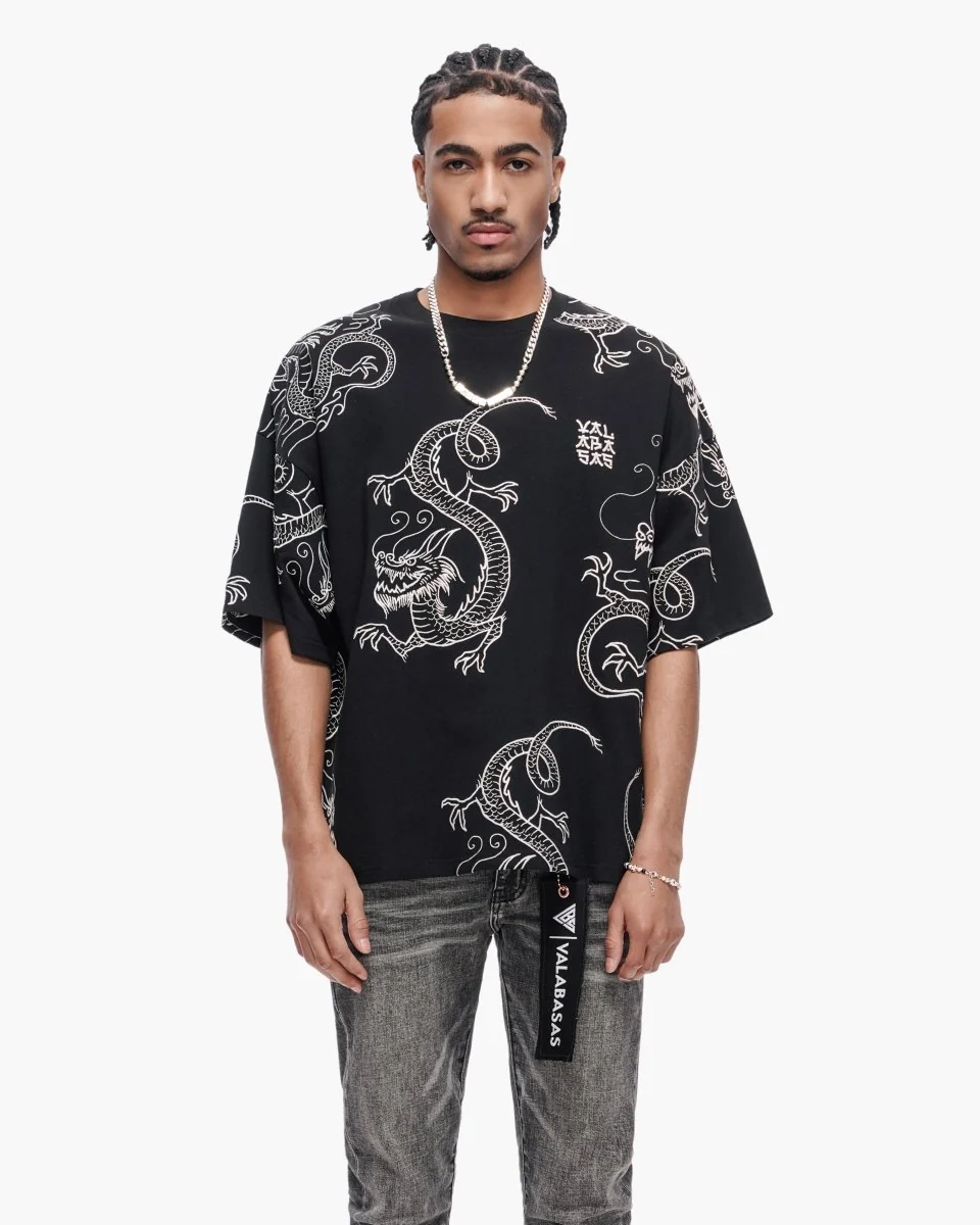 Valabasas Seishin T-Shirt - Graphic Black - Image 2