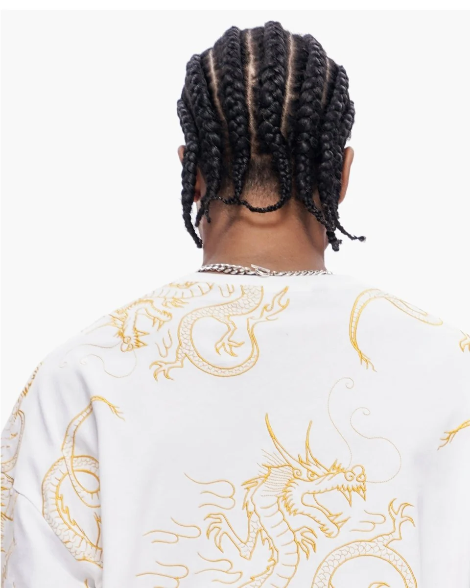 Valabasas Dragon Tee - Graphic White - Image 8