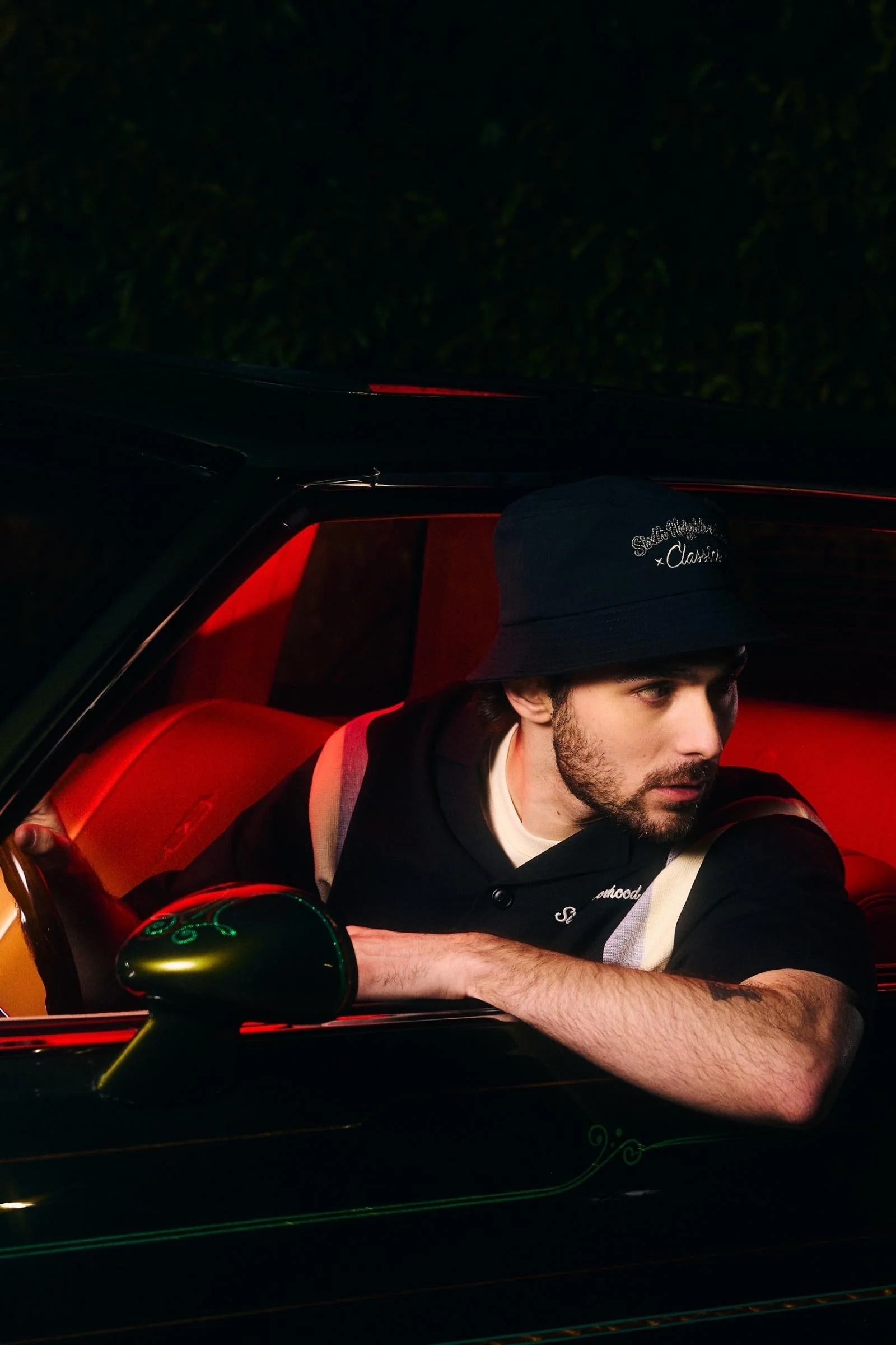 "Shade" Bucket Hat Black - Image 6