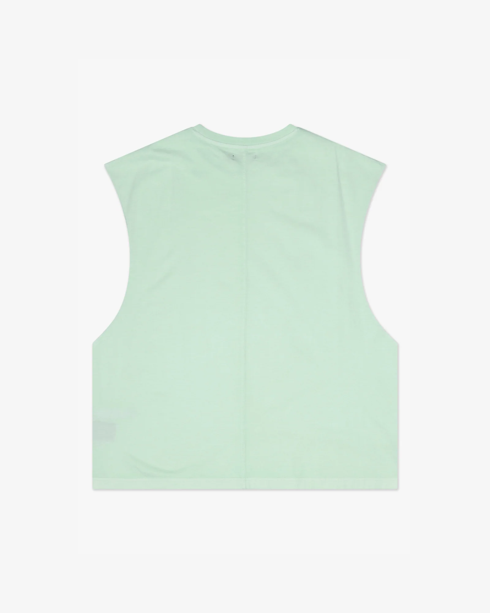 Silnt Chptrs Raw T-Shirt - Sleeveless Green - Image 4