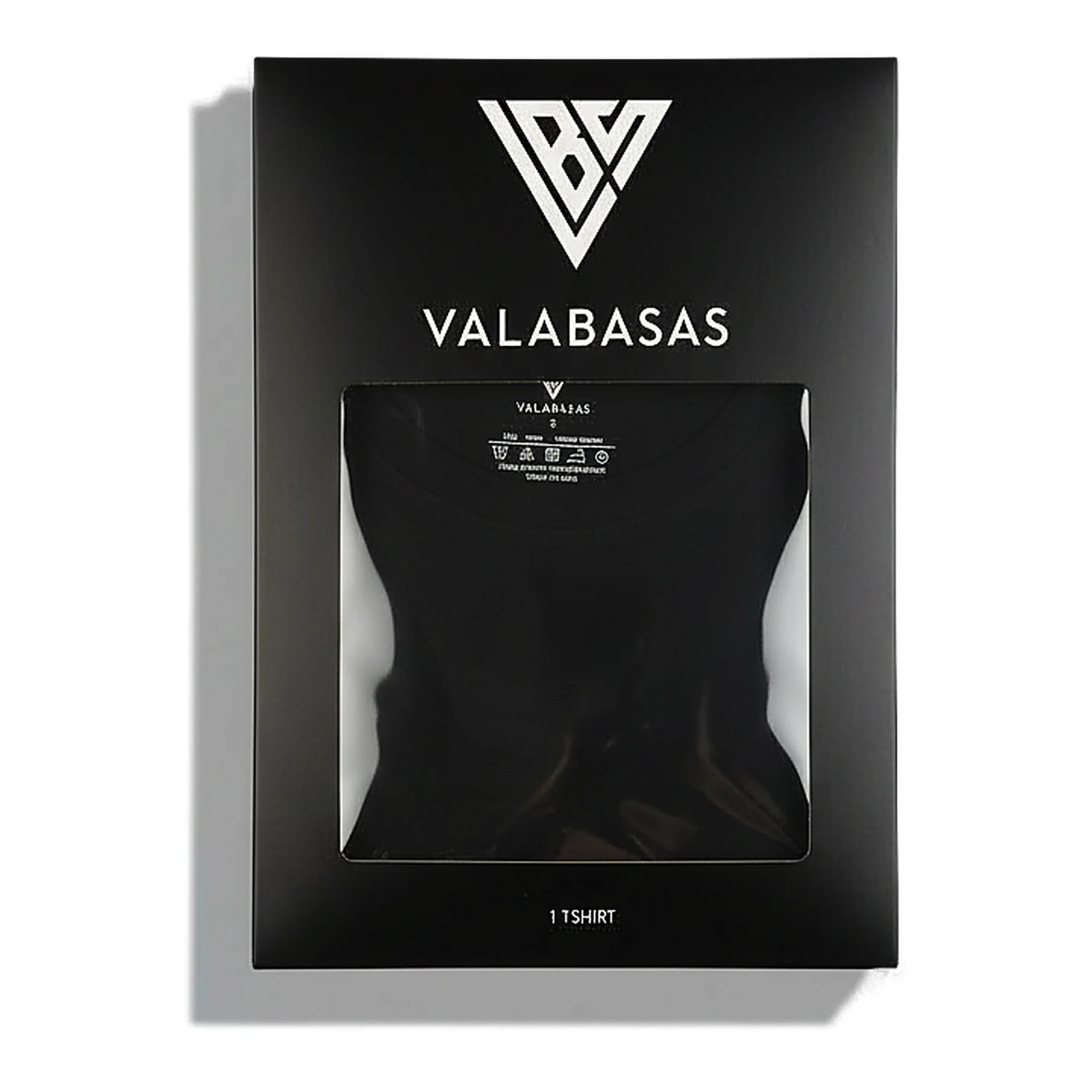 Valabasas Essential Undershirt Men's Tee Black