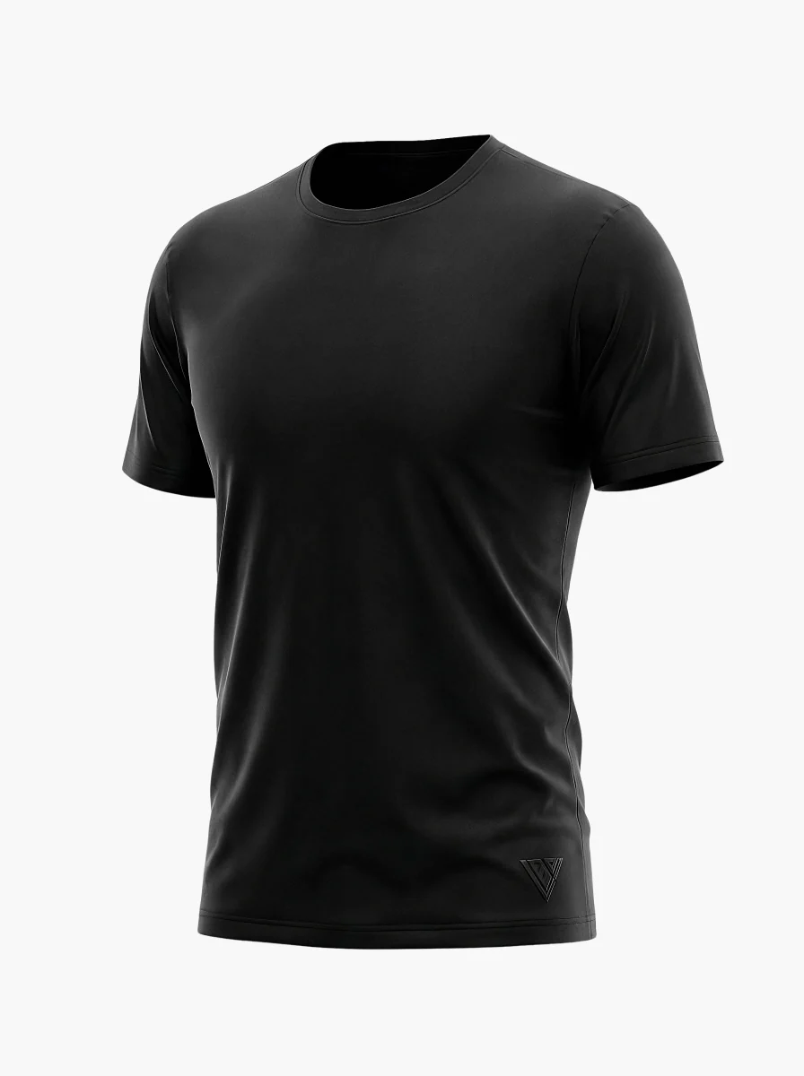 Valabasas Essential Undershirt Men's Tee Black - Image 3