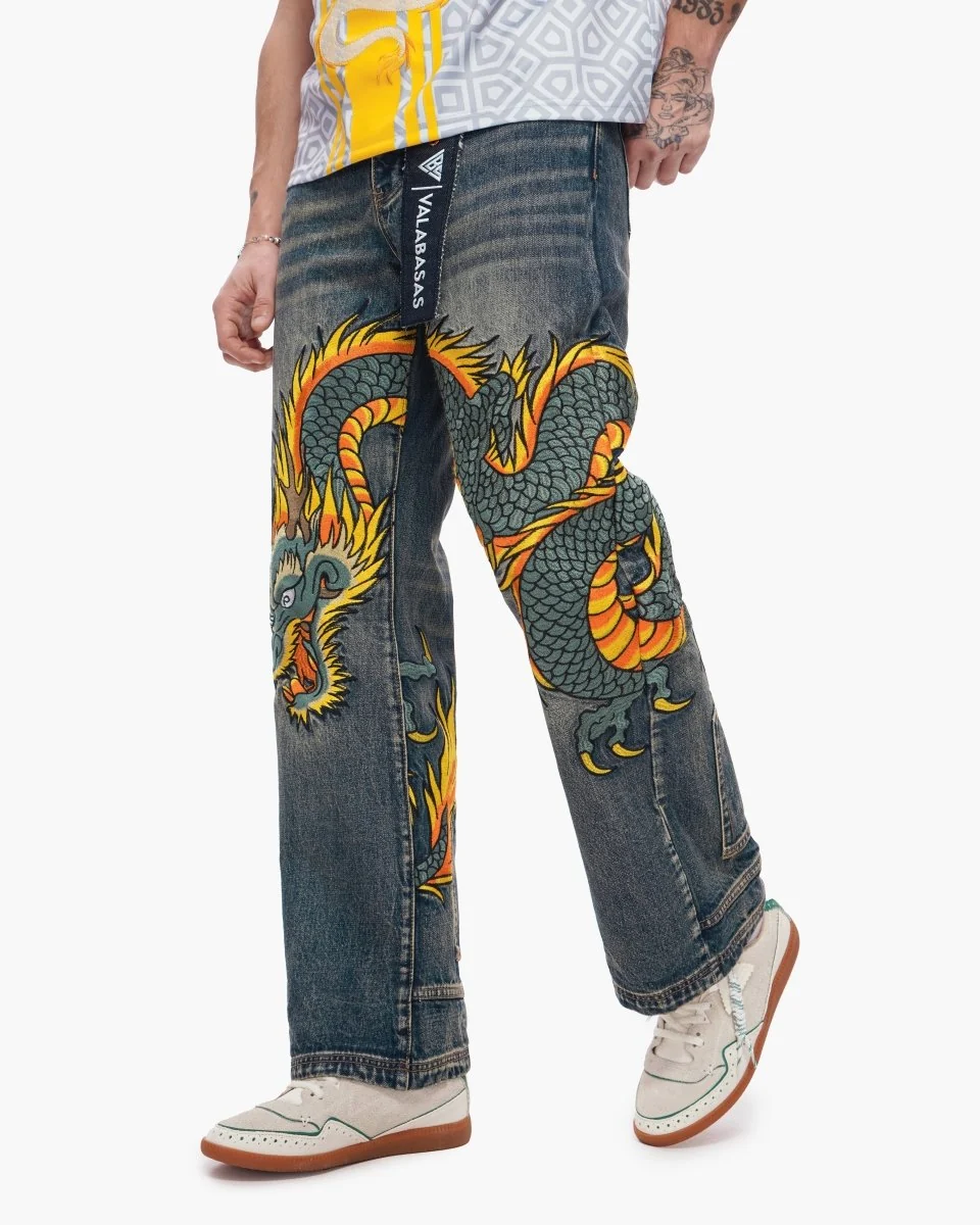 Valabasas Sky Serpent Jeans - Vintage Wash - Image 2