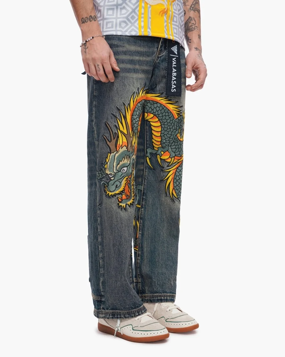 Valabasas Sky Serpent Jeans - Vintage Wash - Image 6