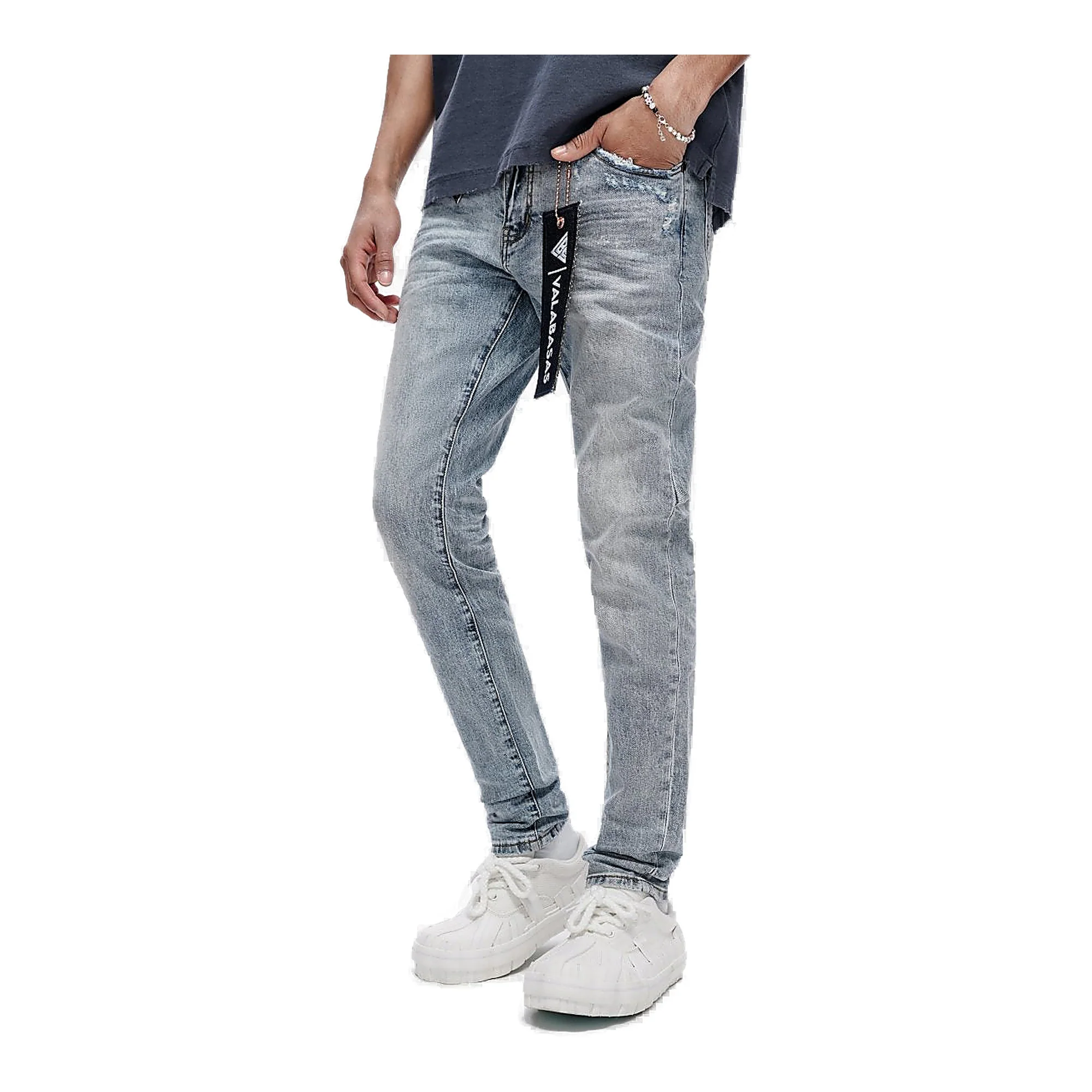 Valabasas Sledge Jeans Skinny - Stacked Light Blue