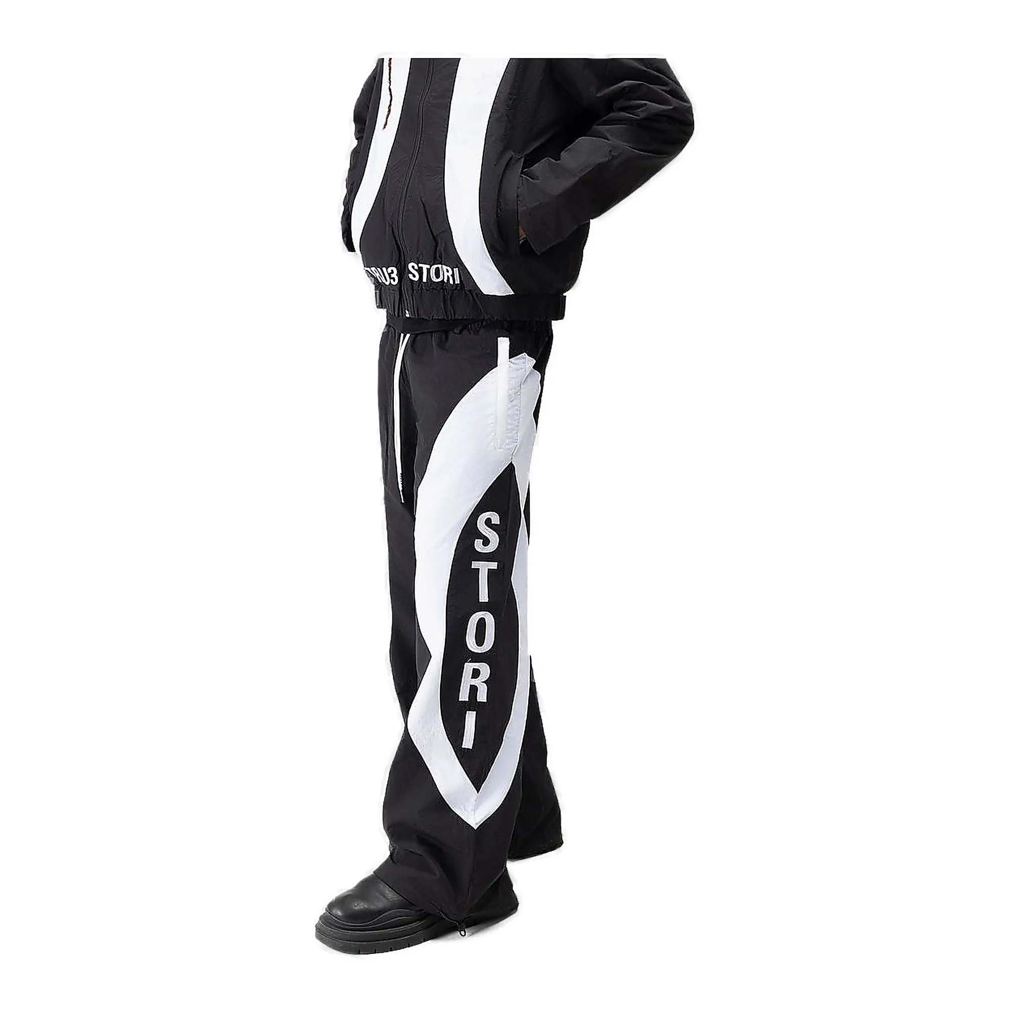 Tru3Stori Speedway Track Pants - Graphic