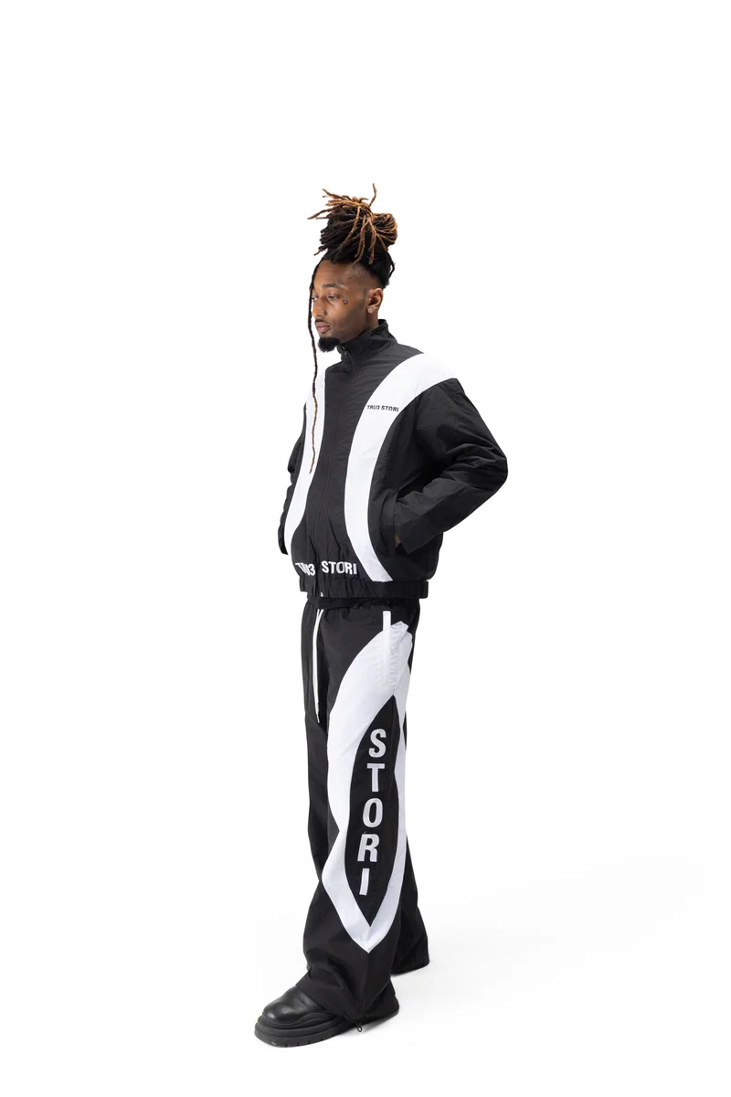 Tru3Stori Speedway Track Pants - Graphic - Image 9