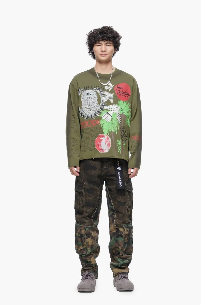 Valabasas Sprawl Cargo Pants - Raw Edge Camo - Image 10
