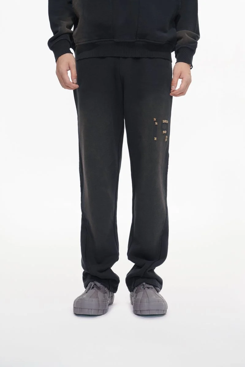 Valabasas Stand Pants Sweatpants - Solid Color Black - Image 2