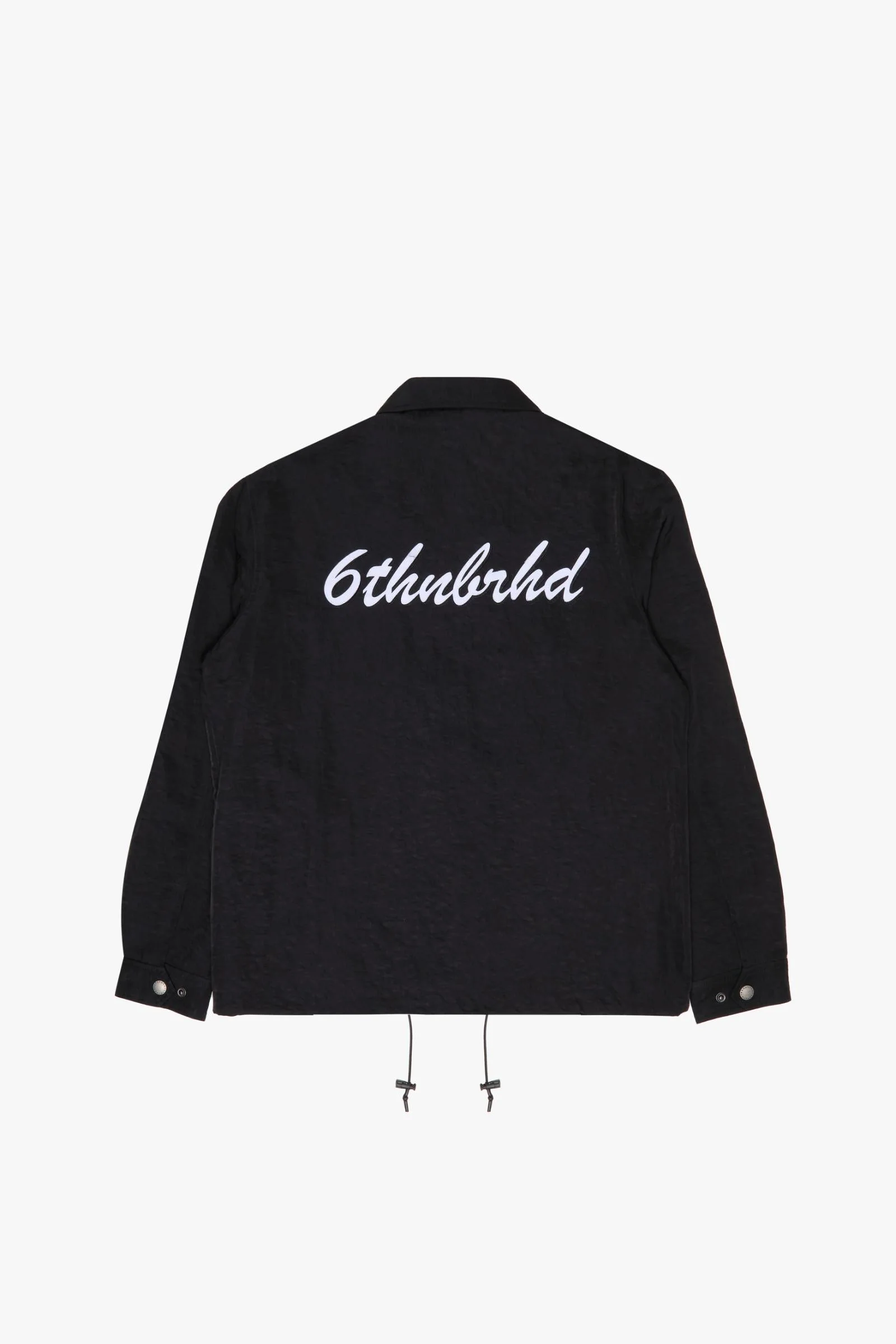 6Th Nbrhd Logo Jacket - Mesh Lining Black - Image 4