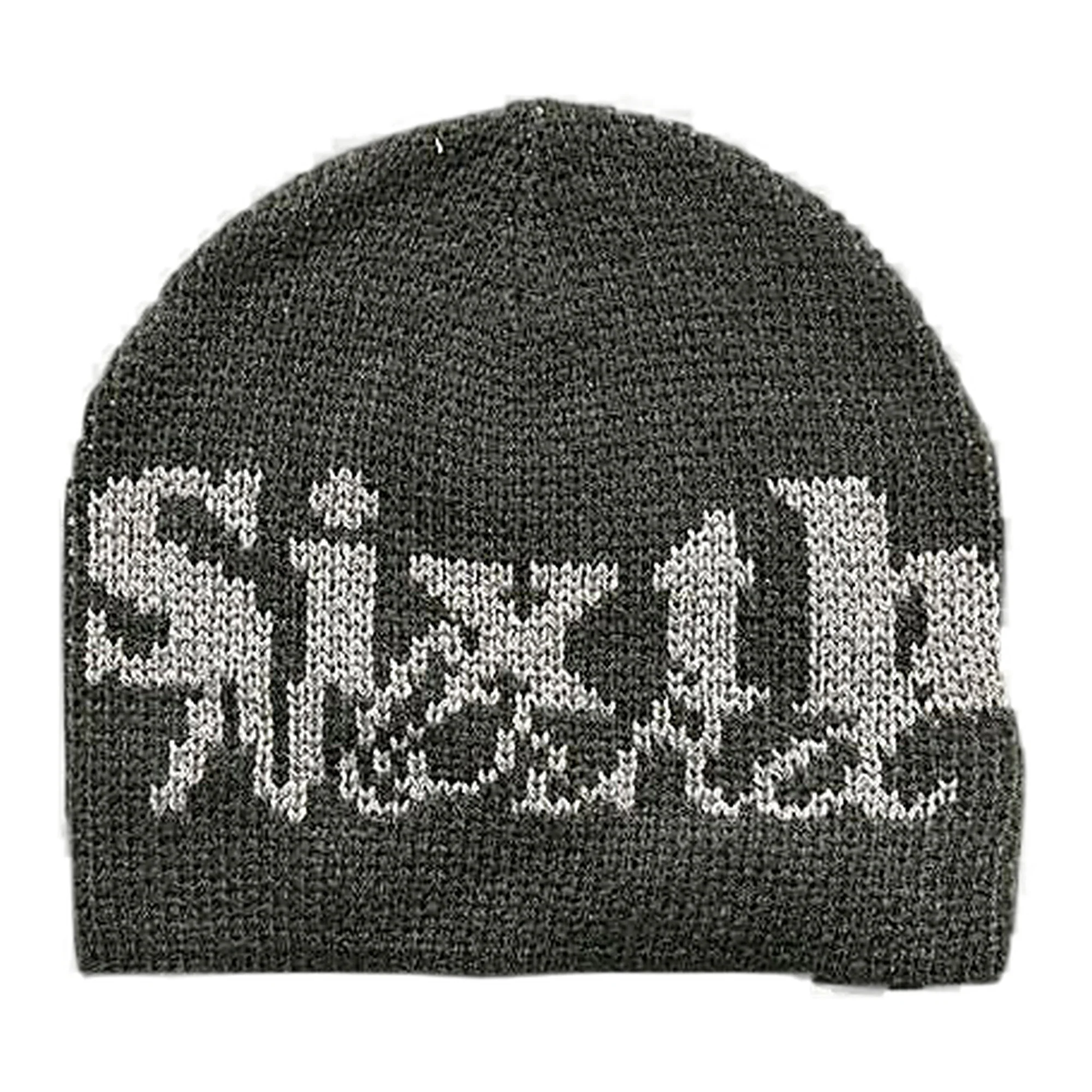 6th Nbrhd Streets Beanie - Jacquard Logo Black