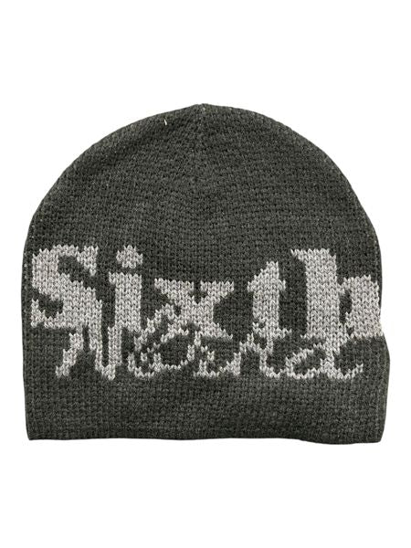6th Nbrhd Streets Beanie - Jacquard Logo Black - Image 2