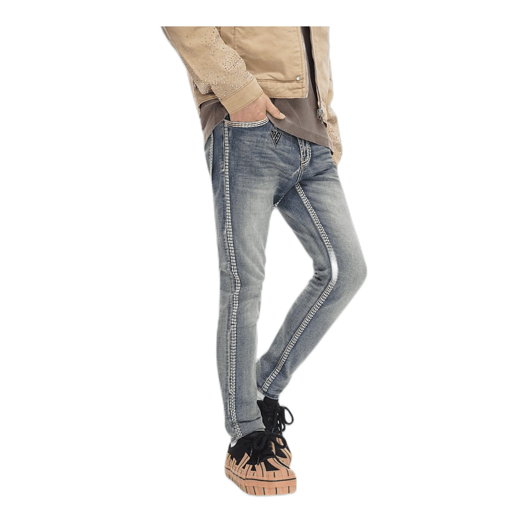 Valabasas Suite Skinny Vintage Jeans - Wash