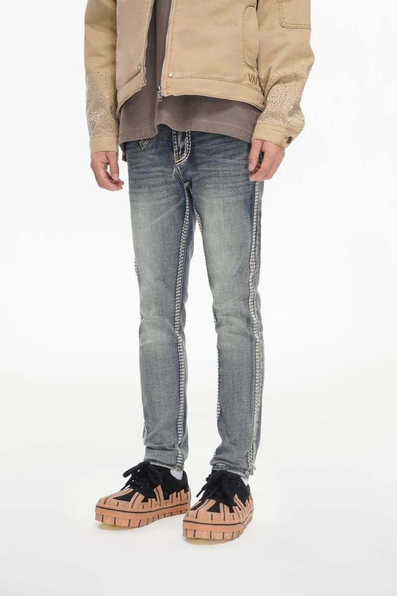 Valabasas Suite Skinny Vintage Jeans - Wash - Image 6