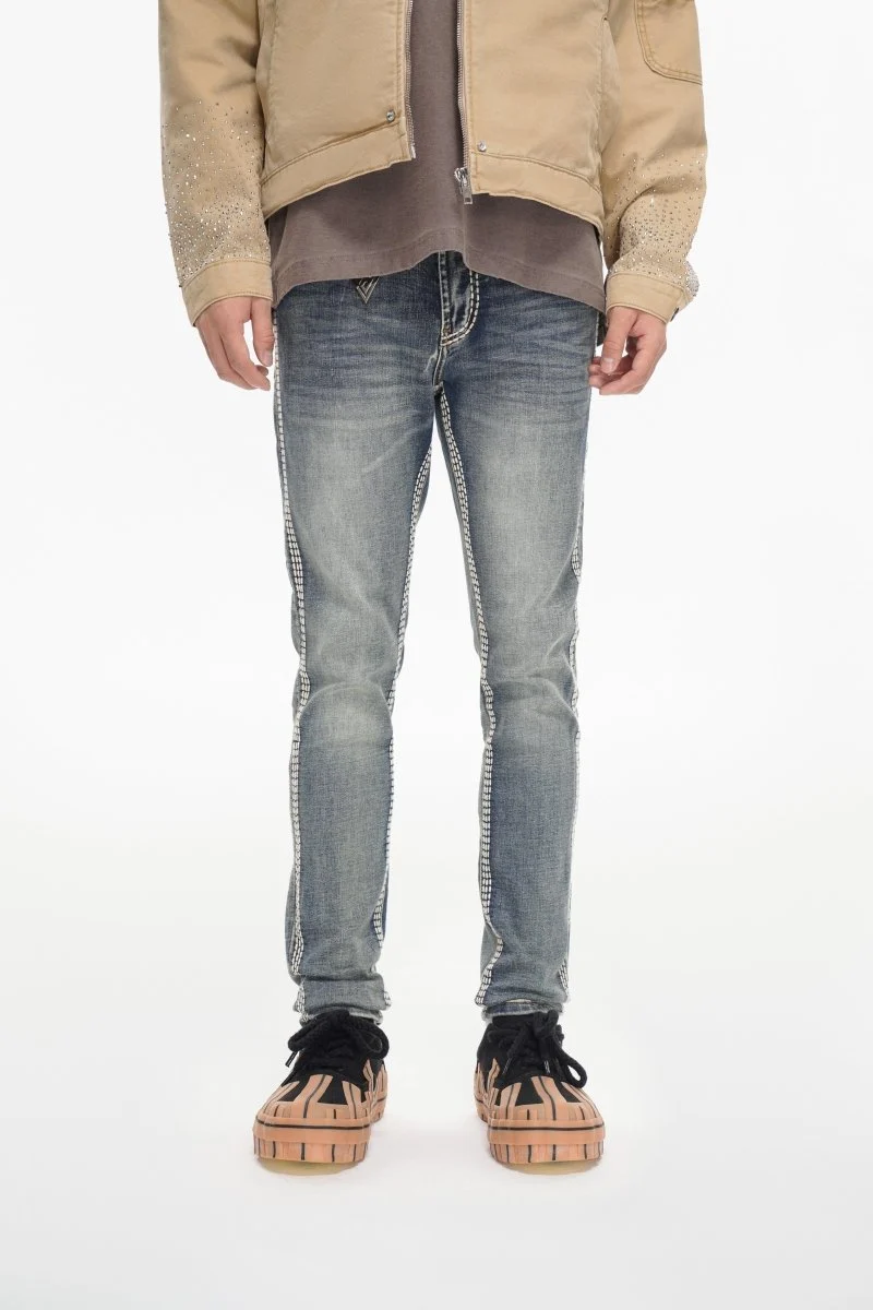 Valabasas Suite Skinny Vintage Jeans - Wash - Image 7