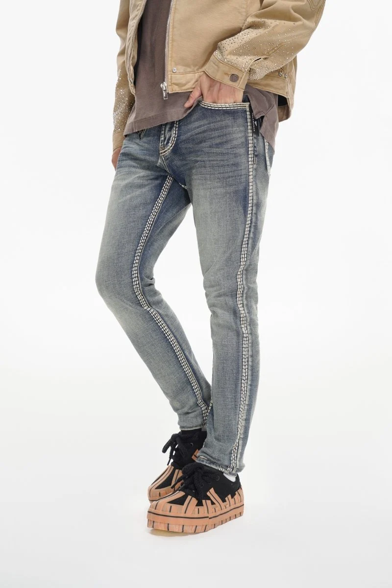 Valabasas Suite Skinny Vintage Jeans - Wash - Image 8