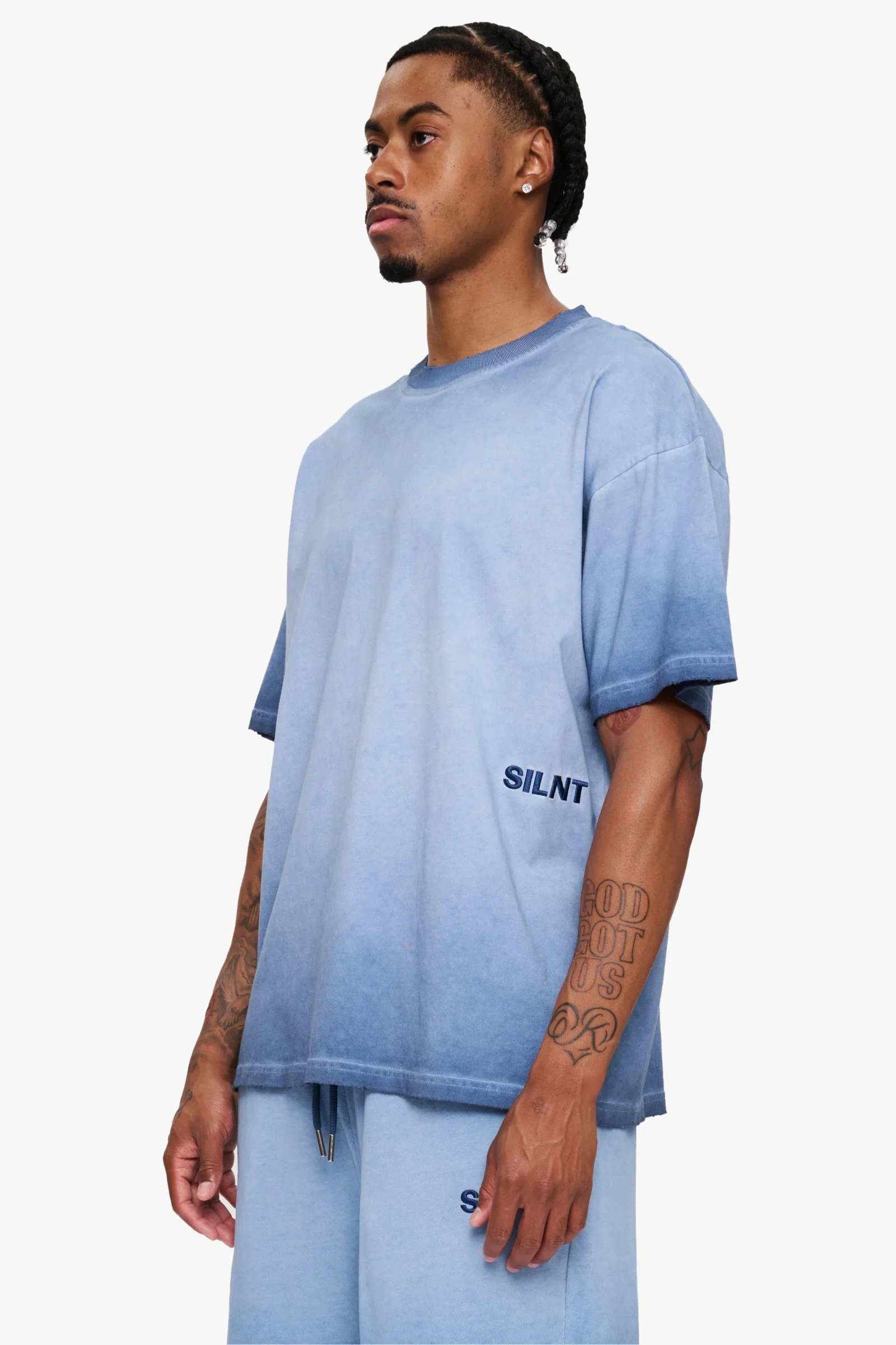 Silnt Chptrs Indigo Tee - Boxy Fit - Image 8