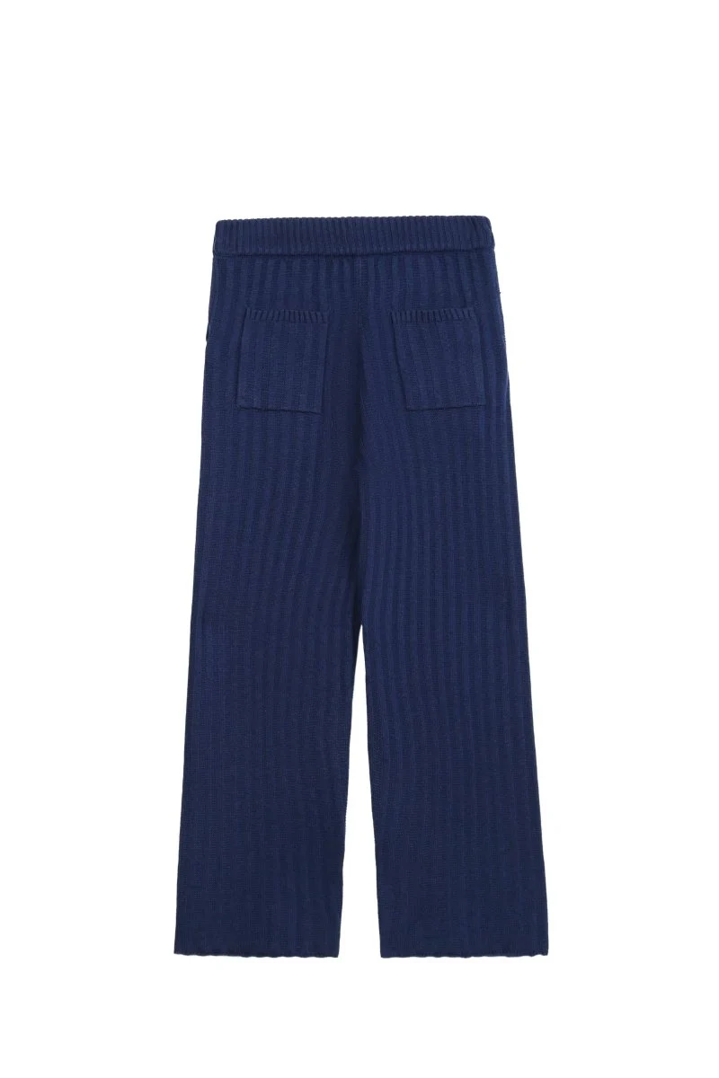 Vala De Labasas Tacto Knit Pants Blue - Image 5
