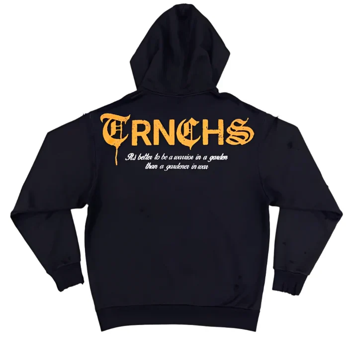 Warrior In The Garden Hoodie Black