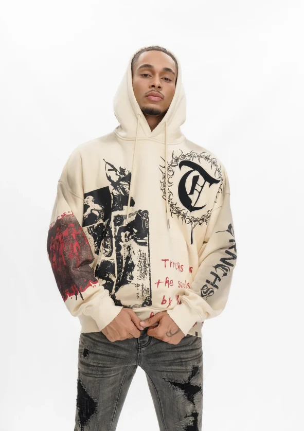 Trnchs Tc-025-09 Hoodie Off White - Image 3
