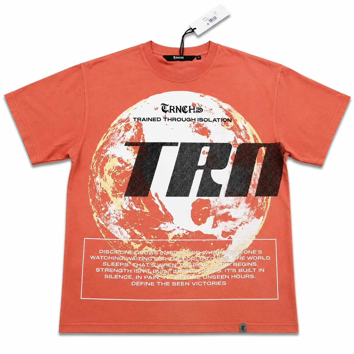 Trnchs Isolation T-Shirt - Graphic Peach - Image 2