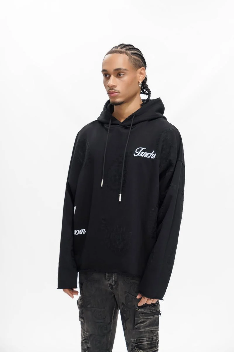 Trnchs Paisley Command Hoodie - Embroidered - Image 3